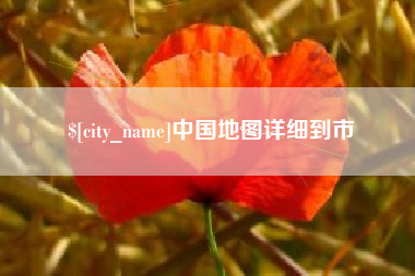 无棣中国地图详细到市