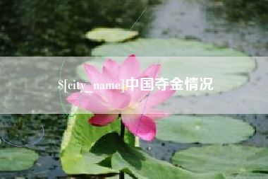 无棣中国夺金情况
