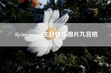 无棣生日快乐图片九宫格