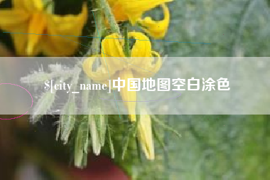 无棣中国地图空白涂色