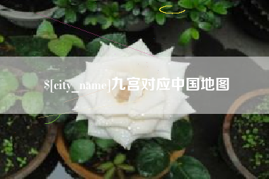 无棣九宫对应中国地图