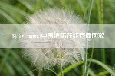 无棣中国消防在线直播回放