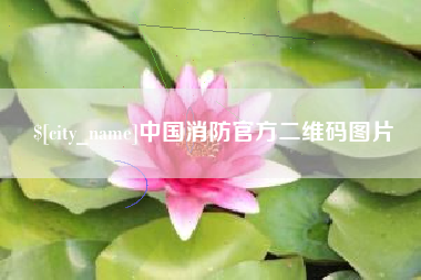 无棣中国消防官方二维码图片