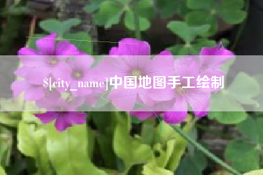 无棣中国地图手工绘制