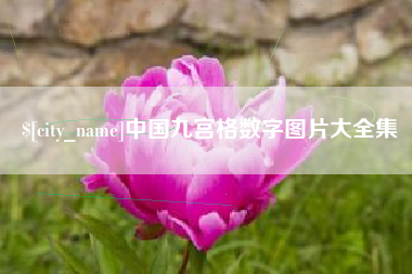 无棣中国九宫格数字图片大全集