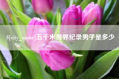 无棣五千米世界纪录男子是多少