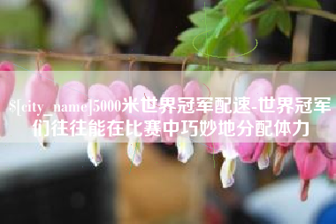 无棣5000米世界冠军配速-世界冠军们往往能在比赛中巧妙地分配体力