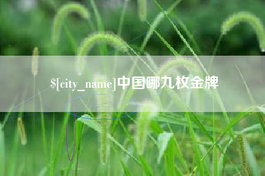 无棣中国哪九枚金牌